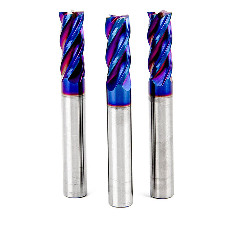 HRC65-4 Edge Flat Bottom Milling Cutter End Milling Cutter