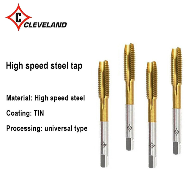 Cleveland Common Tip Tap Titanium Coated Stainless Steel