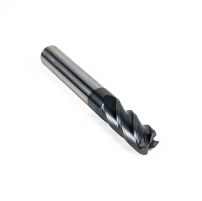 End Milling Cutter HRC45-Four - Edge Round Nose Milling Cutter