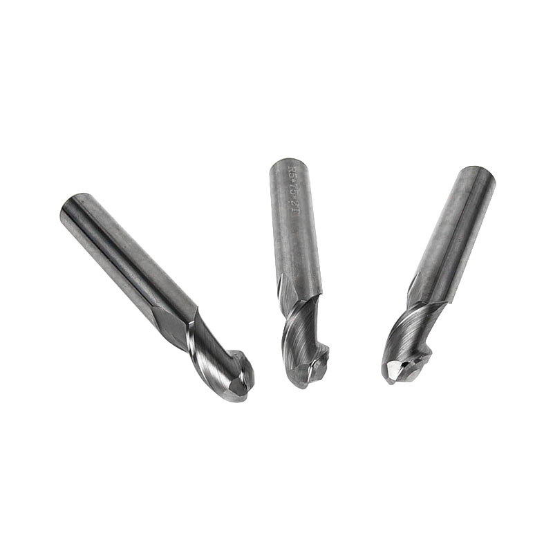 Ball End Milling Cutter HRC45-Two-Blade Ball End Milling Cutter for Aluminum