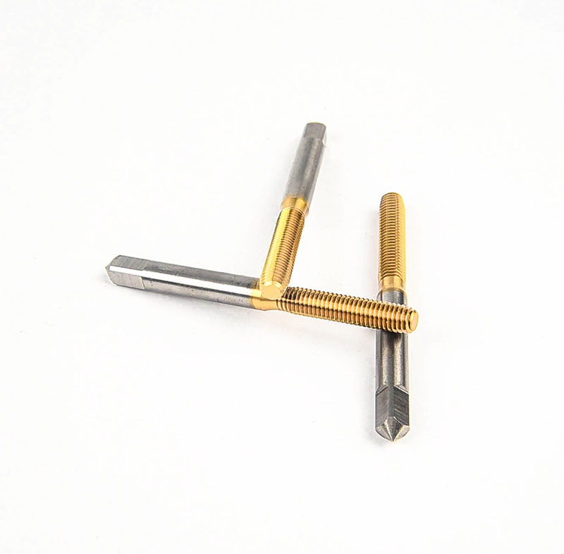 Titanium Plated Extrusion Tap Thread Machining M1*0.25 - M24*3