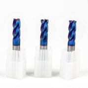 End Milling Cutter HRC65-Four Blade Round Nose Milling Cutter