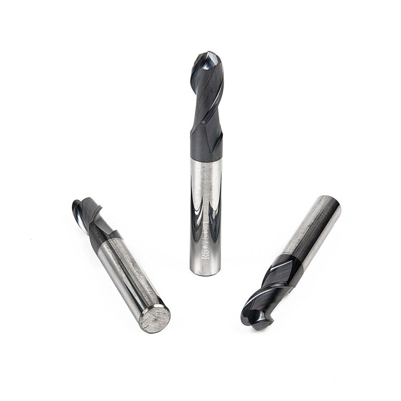 Ball End Milling Cutter HRC60 Two-Blade Ball End Milling Cutter