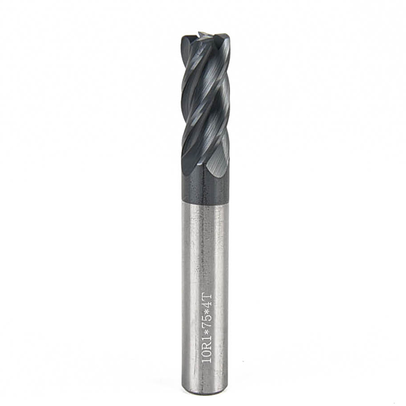 End Milling Cutter HRC45-Four - Edge Round Nose Milling Cutter