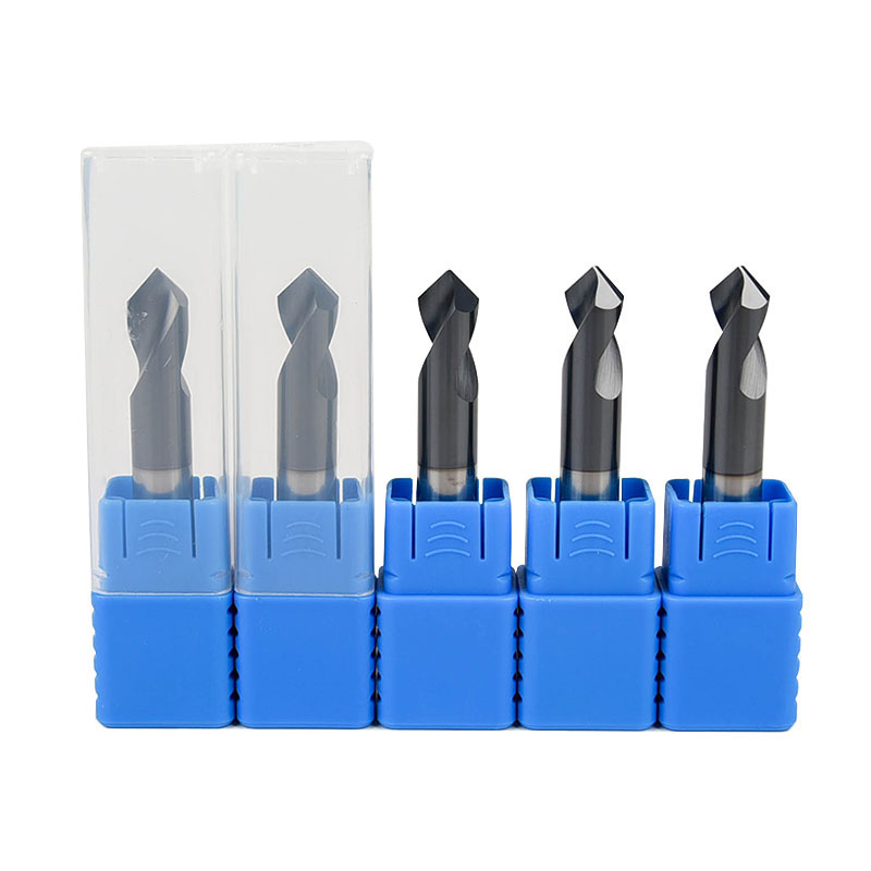 HRC45 -Tungsten Fixed Core Drill End Milling Cutter Tungsten Steel Point Drill